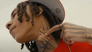 Lil Jeff Neck Tattoo Wallpaper