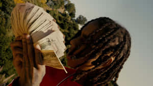Lil Jeff Showing Cash Wallpaper