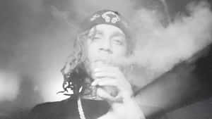 Lil Jeff Smoking Vibe Wallpaper