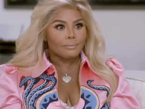 Lil Kimin Pink Heart Pendant Wallpaper