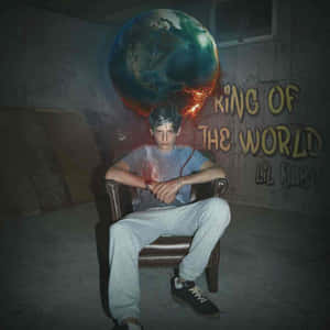 Lil Mabu Kingofthe World Promo Wallpaper