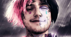 Lil Peep Digital Art Wallpaper