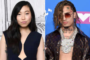 Lil Pump Grills On A Bright Summer Day Wallpaper