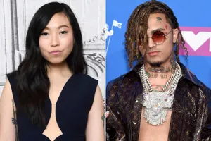 Lil Pump Grills On A Bright Summer Day Wallpaper