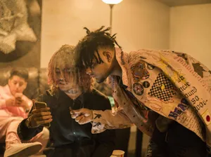 Lil Pump Performs Live On Stage Wallpaper