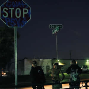 Lil Travieso Night Vibes Wallpaper