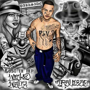 Lil Travieso Urban Art Wallpaper