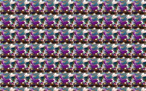 Lil Uzi Vert Tiled Photo Collage Wallpaper