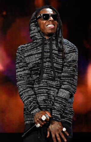 Lil Wayne Black Hoodie Wallpaper