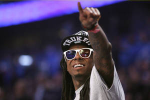 Lil Wayne Pointing Wallpaper