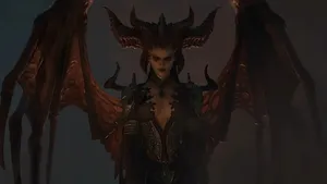 Lilith Demonic Figure Artwork Wallpaper