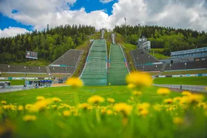 Lillehammer Ski Jumping Summer Wallpaper
