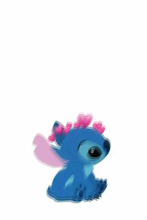 Lilo Stitch Blurred Art Wallpaper