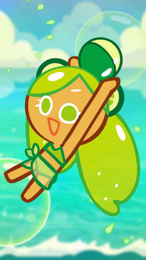 Lime Cookie Run Wallpaper