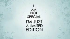 Limited Edition Inspirational Quote Wallpaper