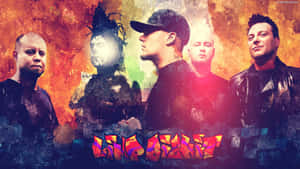 Limp Bizkit Band Colorful Artwork Wallpaper