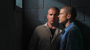 Lincoln And Michael In Prison Break Wallpaper