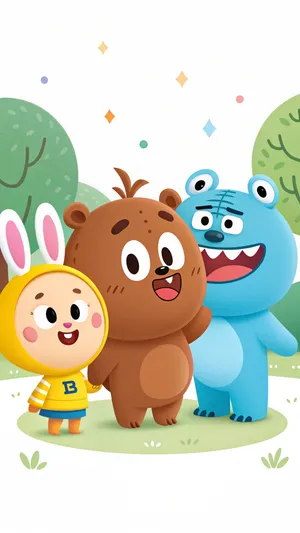 Line Friends Wallpaper Wallpaper