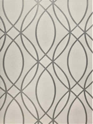 Lines Forming Oval Shapes Wallpaper