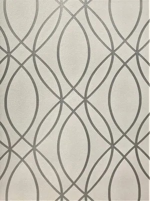 Lines Forming Oval Shapes Wallpaper