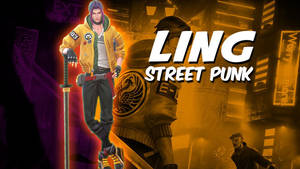 Ling Ml Stylish Street Punk Skin Wallpaper