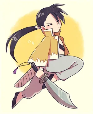 Ling Yao Striking A Confident Pose Wallpaper