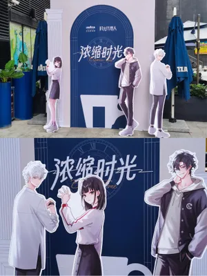 Link Click Anime Character Standees Wallpaper