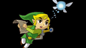 Linkand Navi Zelda Series Wallpaper