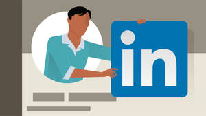 Linkedin Profile Vector Wallpaper