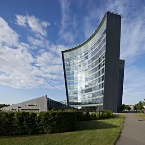 Linkoping Modern Architecture Skyline Wallpaper