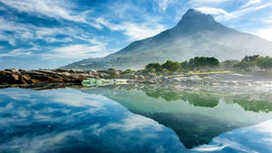 Lion's Head Mountain Cape Town Wallpaper