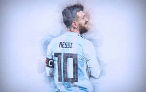 Lionel Messi Looking Cool Wallpaper