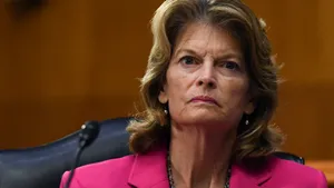 Lisa Murkowski Mad Pink Dress Wallpaper