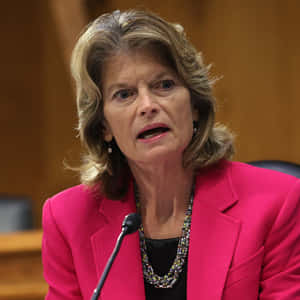 Lisa Murkowski Seriously Face Wallpaper