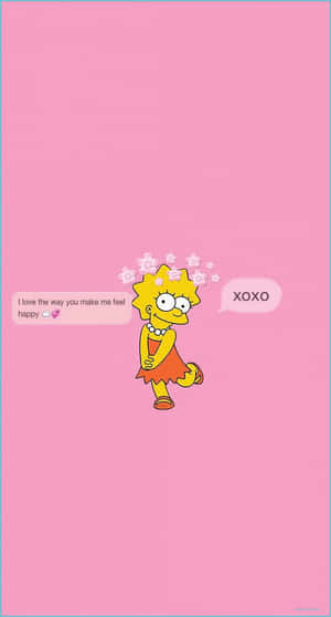 Lisa Simpson Cartoon Pfp Wallpaper