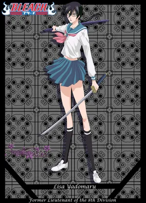 Lisa Yadomaru Striking A Pose In Her Distinctive Outfit Wallpaper