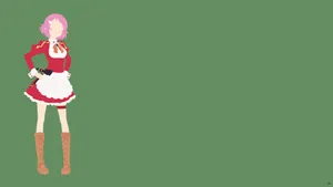 Lisbeth In Her Blacksmith Shop In Sword Art Online Wallpaper