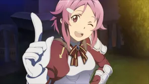 Lisbeth In Her Blacksmith Shop, Ready To Forge Powerful Weapons In Sword Art Online. Wallpaper
