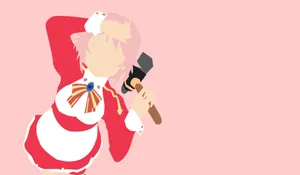 Lisbeth Of Sword Art Online Posing With Her Smithing Weapon In A Stunning Hd Wallpaper. Wallpaper