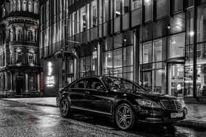 Lisburn Grand Central Night Scene Wallpaper