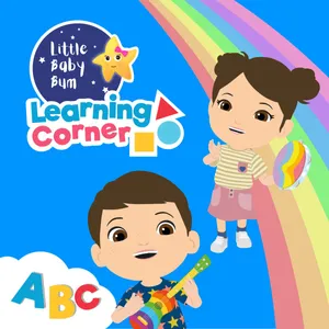 Little Baby Bum Learning Corner Wallpaper
