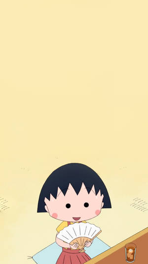 Little Girl Chibi Maruko Chan Wallpaper