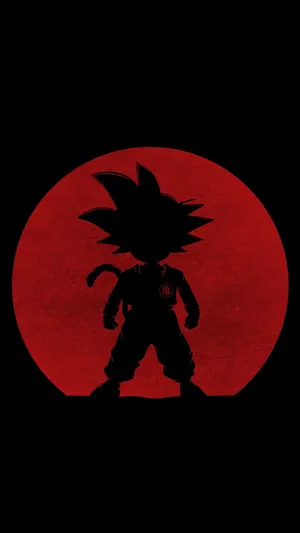 Little Goku Black Pfp Wallpaper