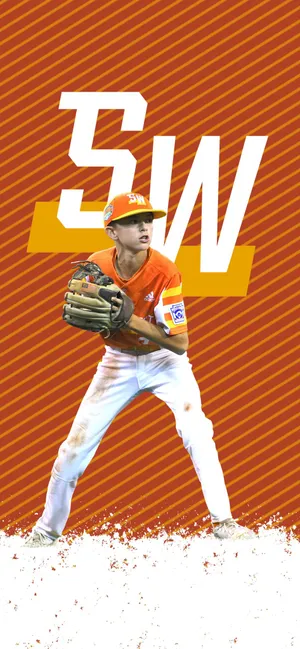 Little League Baseball Players On The Field Wallpaper