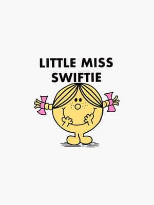 Little Miss Swiftie Illustration Wallpaper