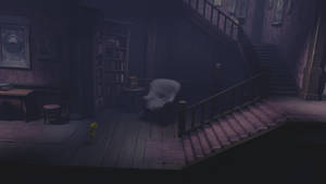 Little Nightmares Dark Staircase Wallpaper