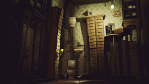 Little Nightmares The Bathroom Wallpaper