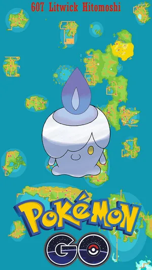 Litwick On Pokemon Go Wallpaper