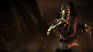 Liu Kang In Action - The Champion Of Mortal Kombat Wallpaper