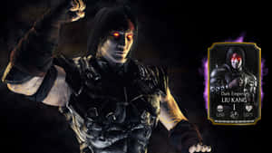 Liu Kang, The Mortal Kombat Champion, Unleashes The Dragon's Fire Wallpaper